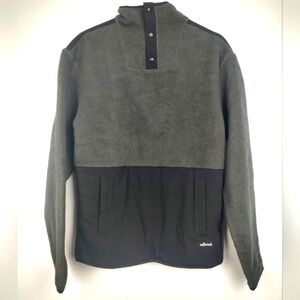 Allbirds Fluff Fleece Pullover Natural Black Men Size XS